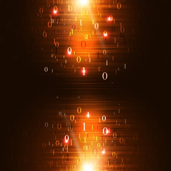 Contexte du code binaire réseau — Photo