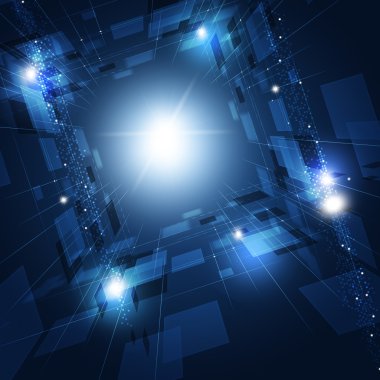 Teknoloji kavramı arka plan