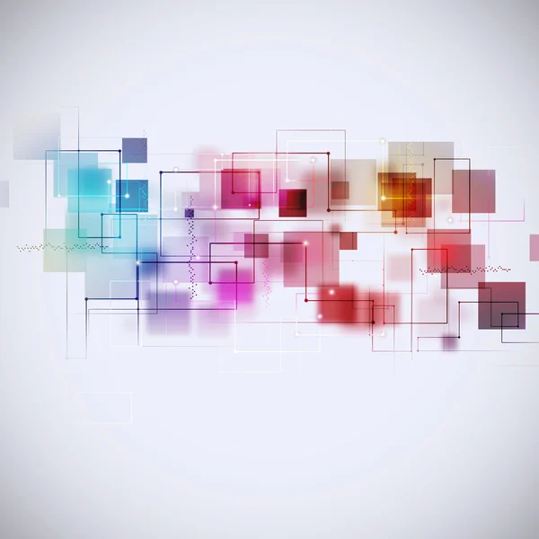 Abstract Technology Multicolor Background — Stock Photo, Image