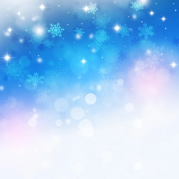 Heller Winter Schnee Hintergrund — Stockfoto