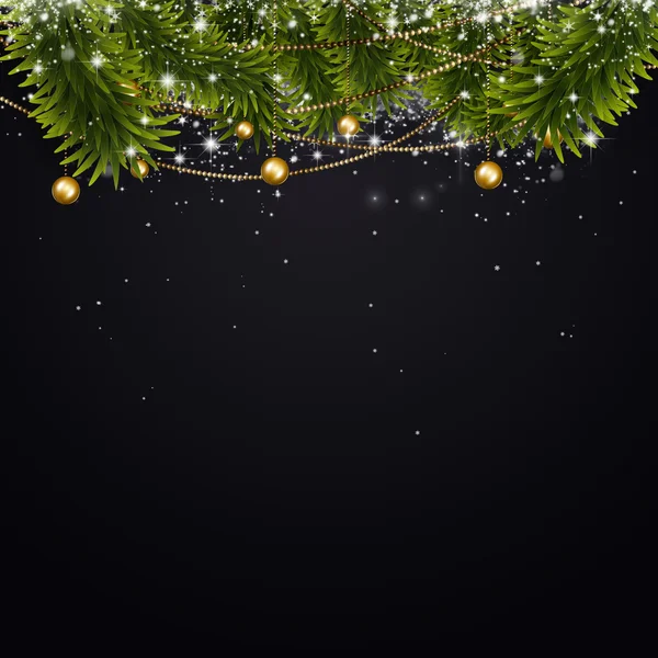 Boże Narodzenie wakacje noc tło — Zdjęcie stockowe