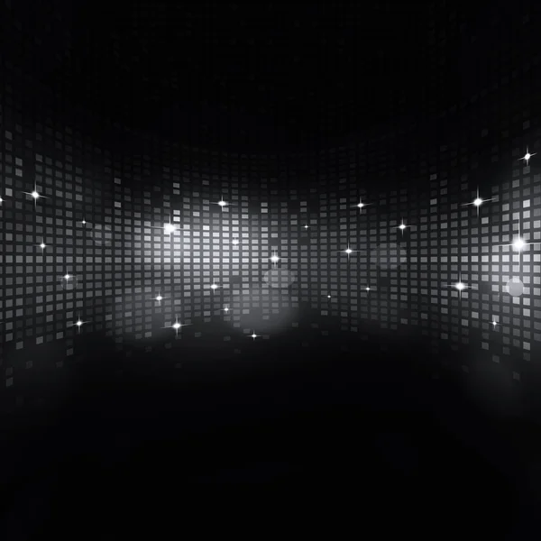 Music Black and White Abstract Equalizer — Stock Photo, Image