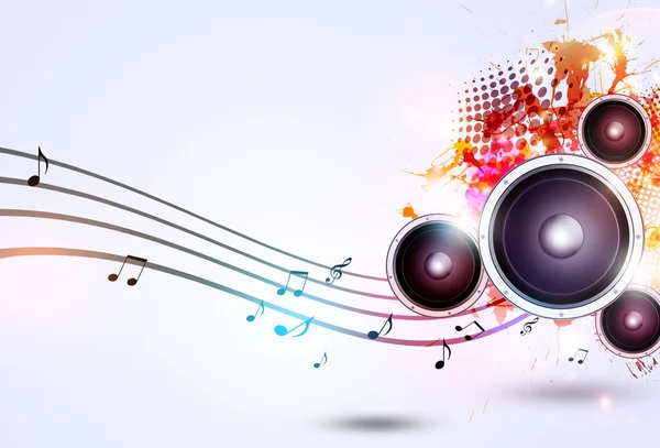 Music Funky Bright Background — Stock Photo, Image