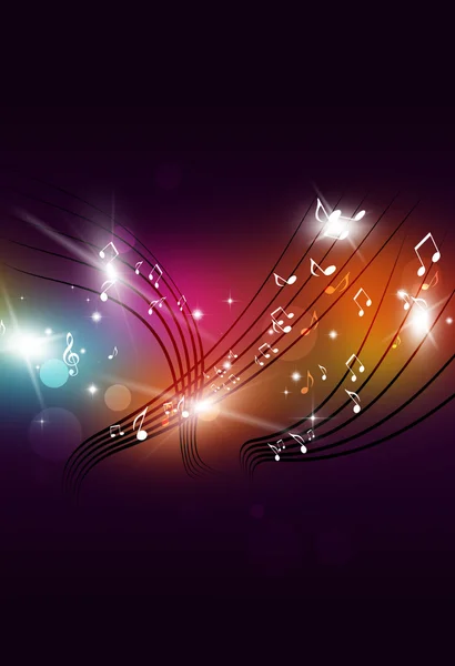 Music Party Background — Stockfoto