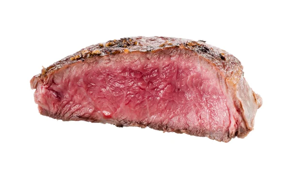 Grilovaný hovězí steak izolovaných na bílém pozadí — Stock fotografie