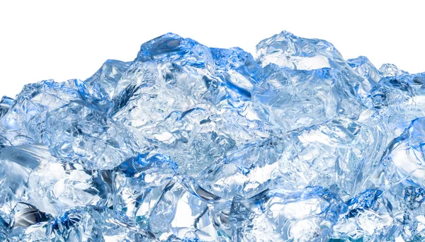 Powierzchni lodu. Niebieskie i białe tło — Zdjęcie stockowe