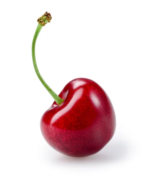 Cherry berry izolowane na białym tle — Zdjęcie stockowe