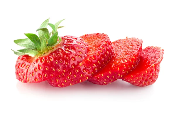 Strawberry isolated on white — Stock Photo, Image