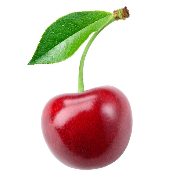 Cherry isolated on white background