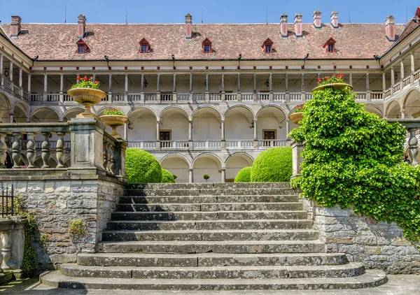 OPOČNO Castle in the Czech Republic — Stock Photo, Image