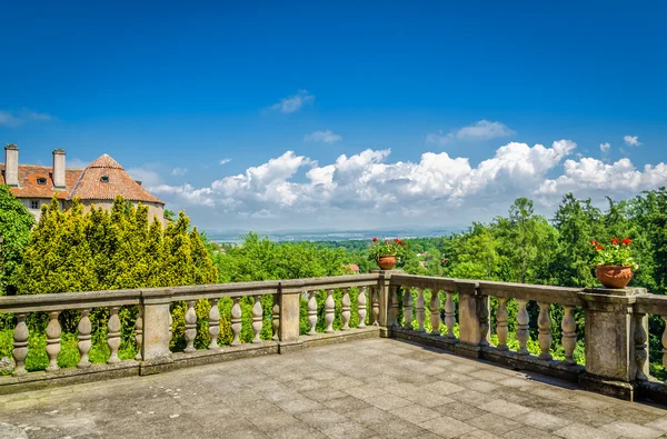 OPOBreezNO Castle i Tsjekkia – stockfoto