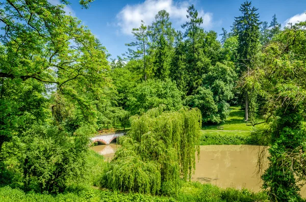 OPOČNO Castle in the Czech Republic — Stock Photo, Image