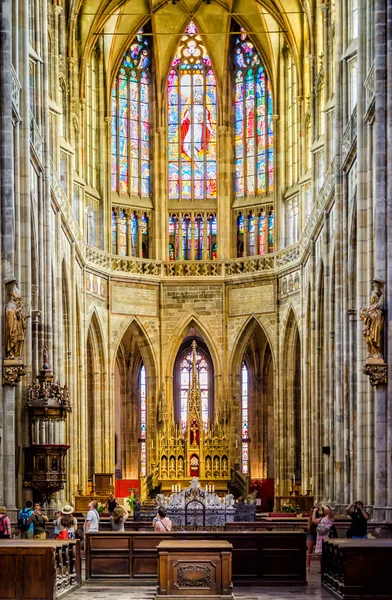 Kathedrale auf der Prager Burg — Stockfoto