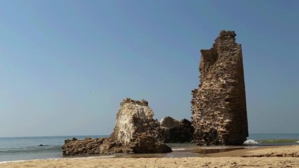 Torre del Loro in Mazagon — Stock Video