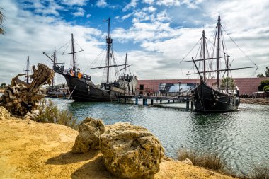 Gemi Christopher Columbus, La Rabida, Huelva, İspanya
