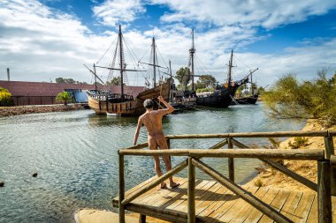 Gemi Christopher Columbus, La Rabida, Huelva, İspanya