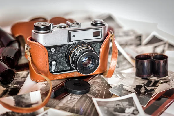 Old Soviet camera — Stock Photo, Image