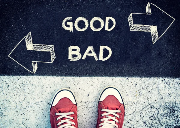 Good and bad — Stock Photo, Image