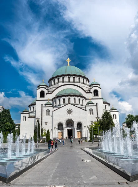 Katedra Świętego Sawy — Zdjęcie stockowe