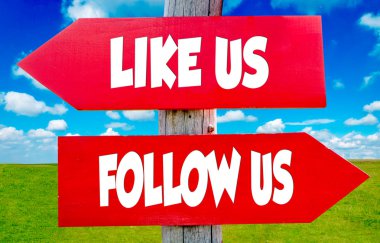 Bizi takip edin ve bizim gibi