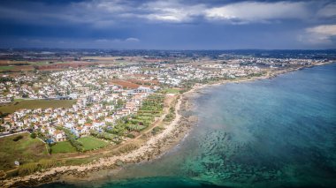 Panorama hava görüntüsü og Ayia Napa