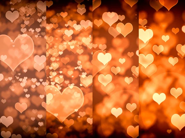 Light Valentine's day background — Stock Photo, Image