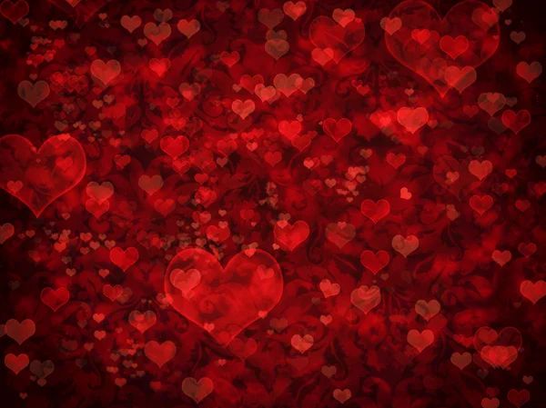 Light Valentine's day background — Stock Photo, Image