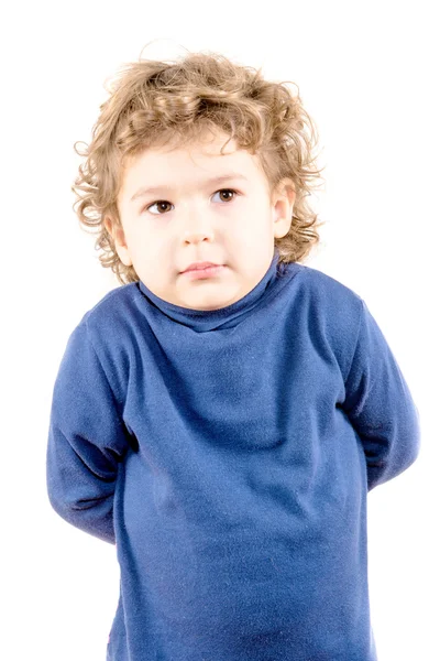 Girl shrugging her shoulders — Stock Photo, Image