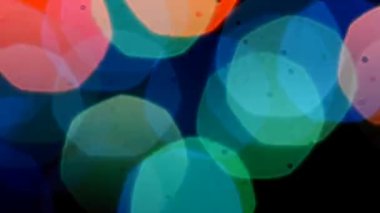 renkli bokeh açık renkli