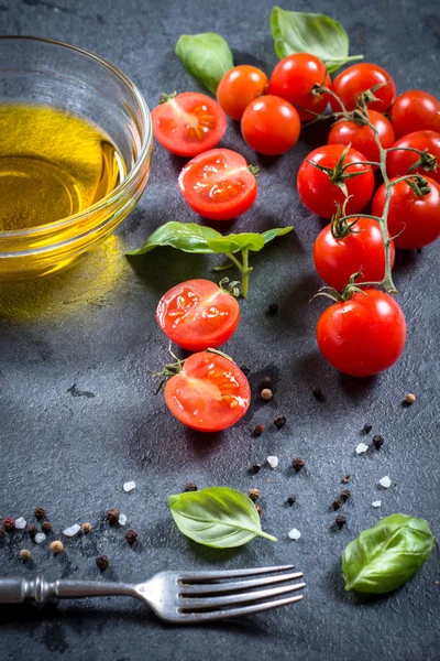 Ingredians op de tafel — Stockfoto