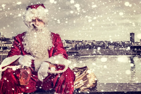 Bad Santa Clause — Stock fotografie