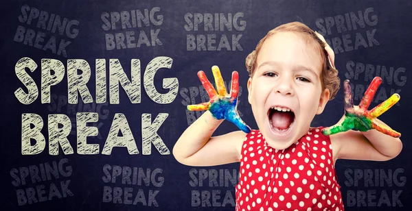 Spring break coming — Stock Photo, Image