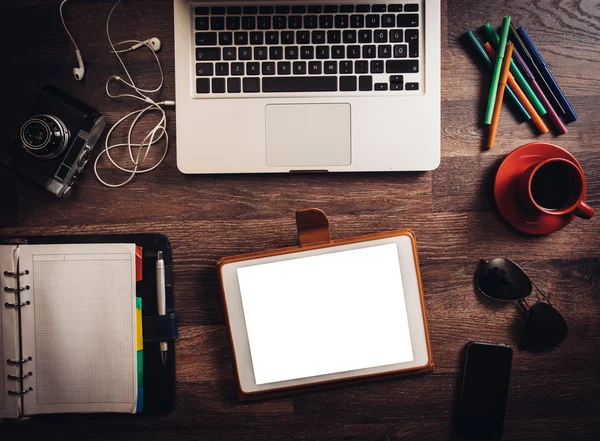 Office concept on desk — Stock Photo, Image