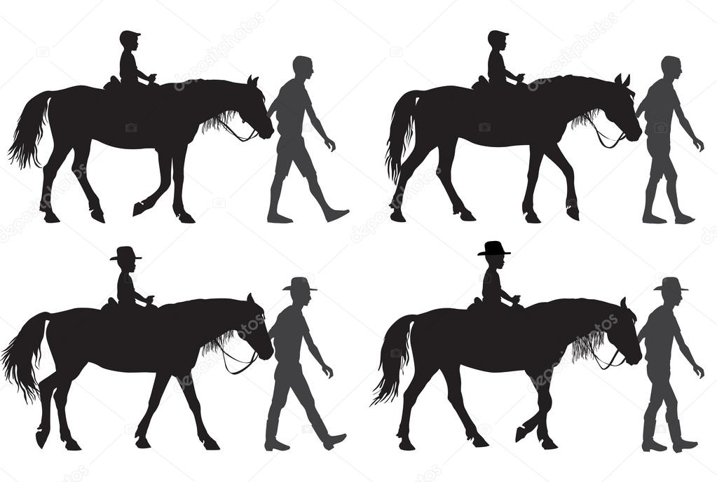 Boy on horse 