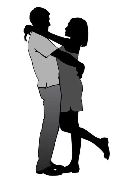 Pareja. — Vector de stock