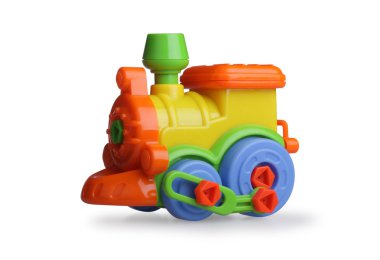 tren, lokomotif, oyuncak, plastik