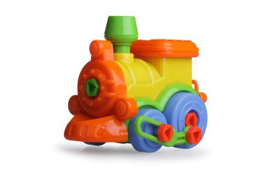 tren, lokomotif, oyuncak, plastik