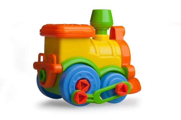 Tåg, lok, leksak, plast — Stockfoto