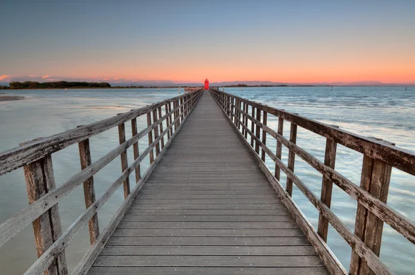 Muelle de madera — Foto de Stock