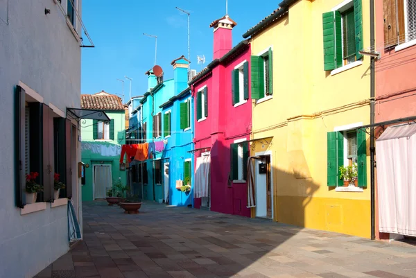 Venetianska hus — Stockfoto