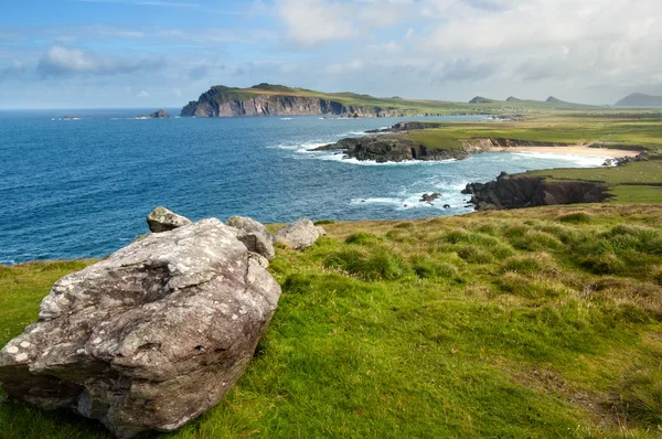 Falésias na península do dingle — Fotografia de Stock