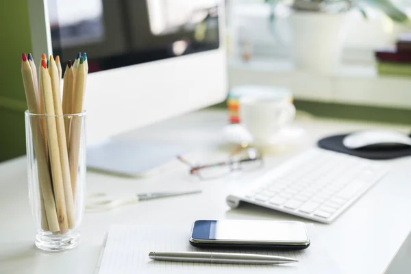 Bürotisch — Stockfoto