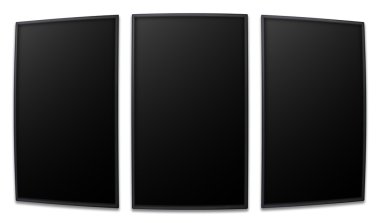 Dikey perspektif ekran promosyon