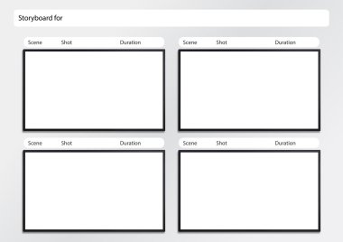 HDTV film şeridi model 4 çerçeve