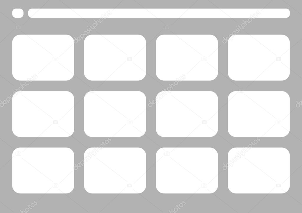 Traditional television simple storyboard template