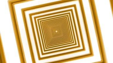 soyut fütüristik kare sarı koridor