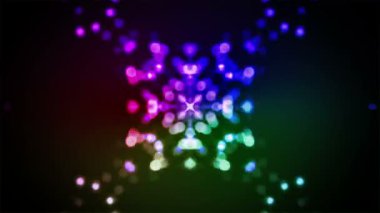 Bokeh soyut kaledioscope arka plan