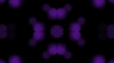 Bokeh mor Kaleida parıldıyor