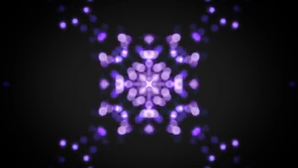 Bokeh Abstract kaledioscope background — Stock Video