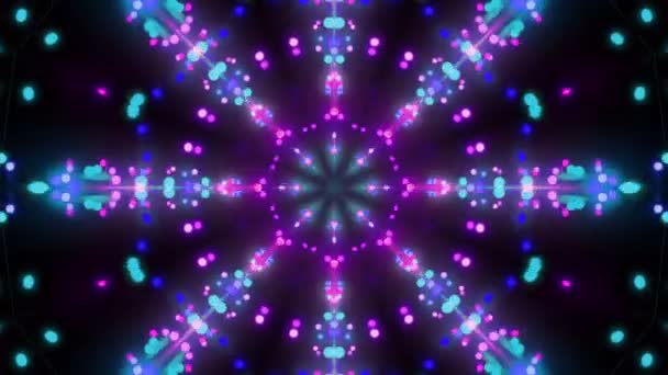 Disco background kaleidoscope effect